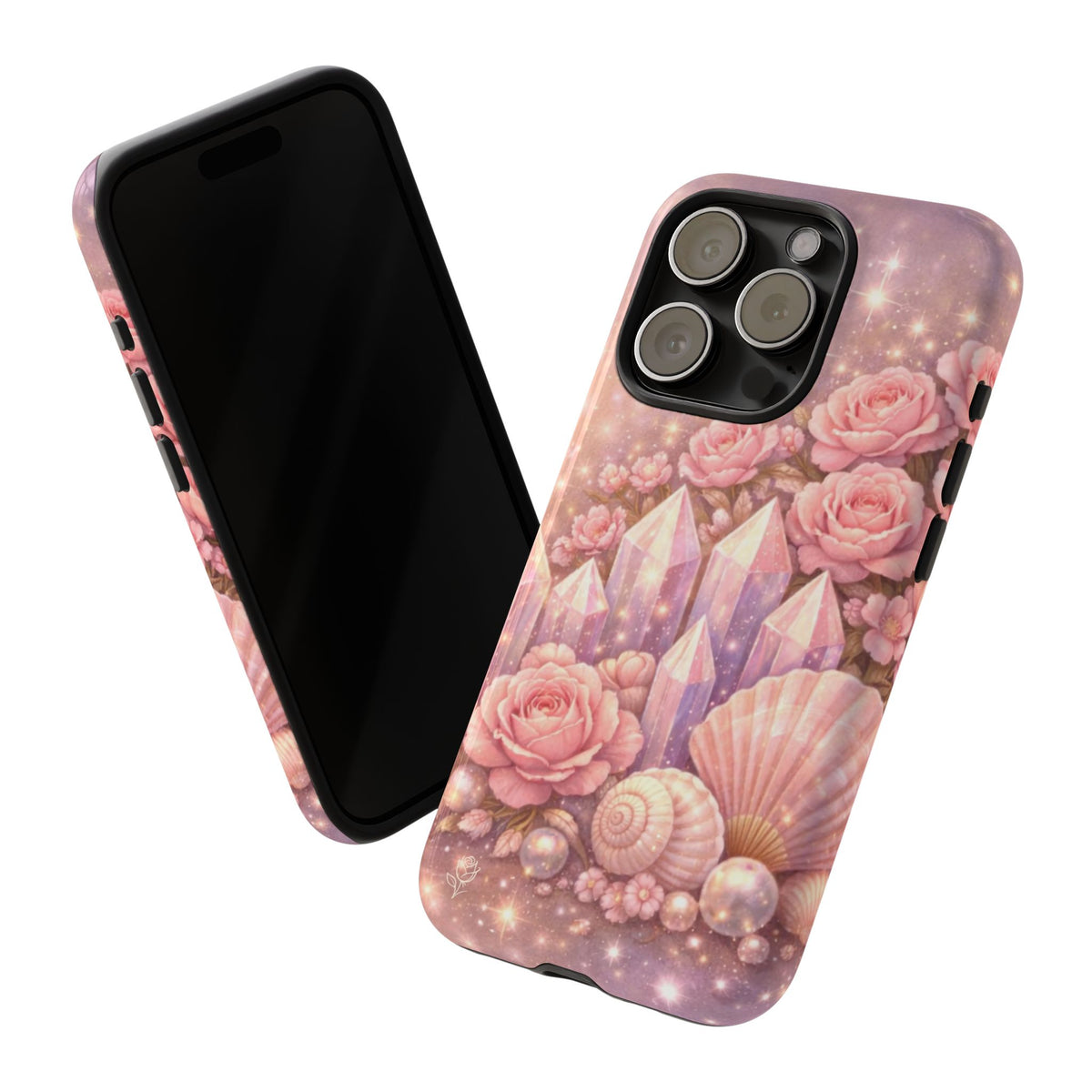 iPhone Case - Lemurian Rose Crystal Garden iPhoneTough Case