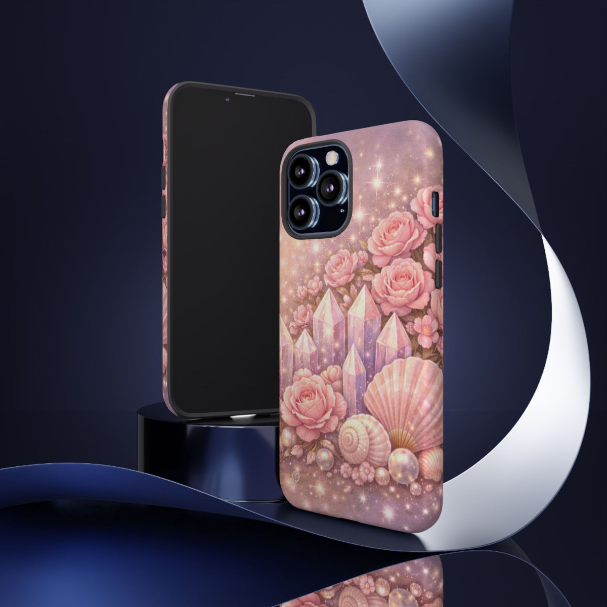 iPhone Case - Lemurian Rose Crystal Garden iPhoneTough Case