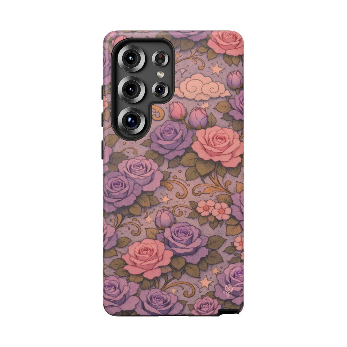 Samsung Galaxy Tough Phone Case — Master Portia's Rose Garden — The Sisterhood of the Rose Protective Samsung Cover