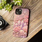 iPhone Case - Lemurian Rose Crystal Garden iPhoneTough Case