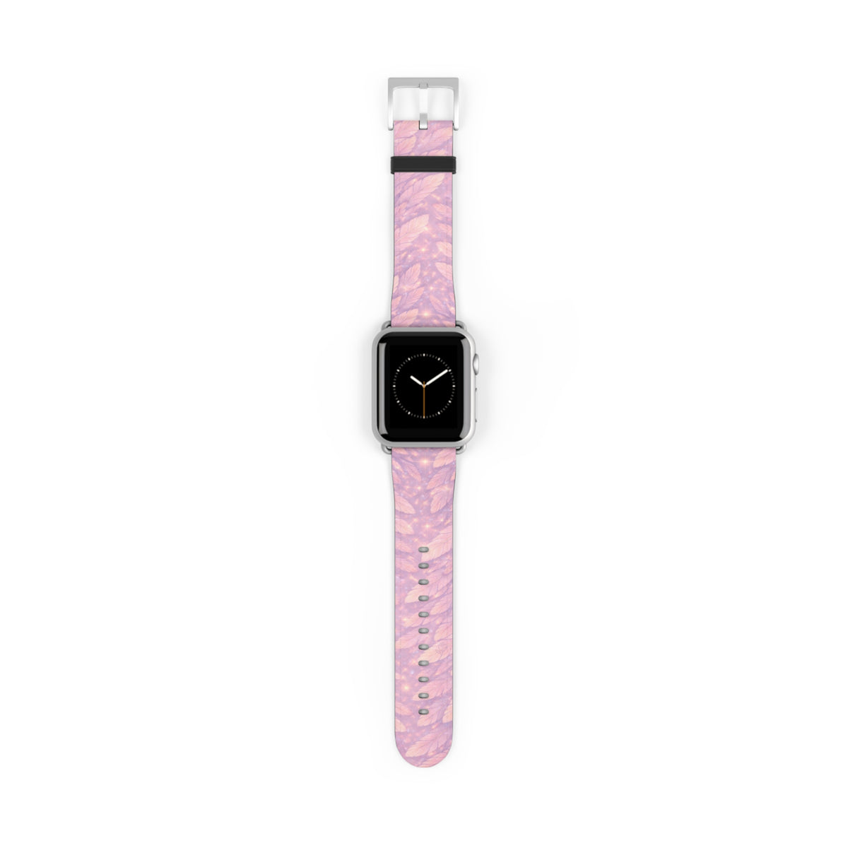 Angel Vehuiah iWatch Band — Pastel Feathers Pattern Apple Watch Strap