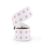 Pink Metatron's Cube Round Sticker Rolls — Sacred Geometry Labels (Pack)