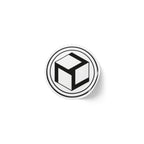 Black Antahkarana - Round Logo Sticker Roll