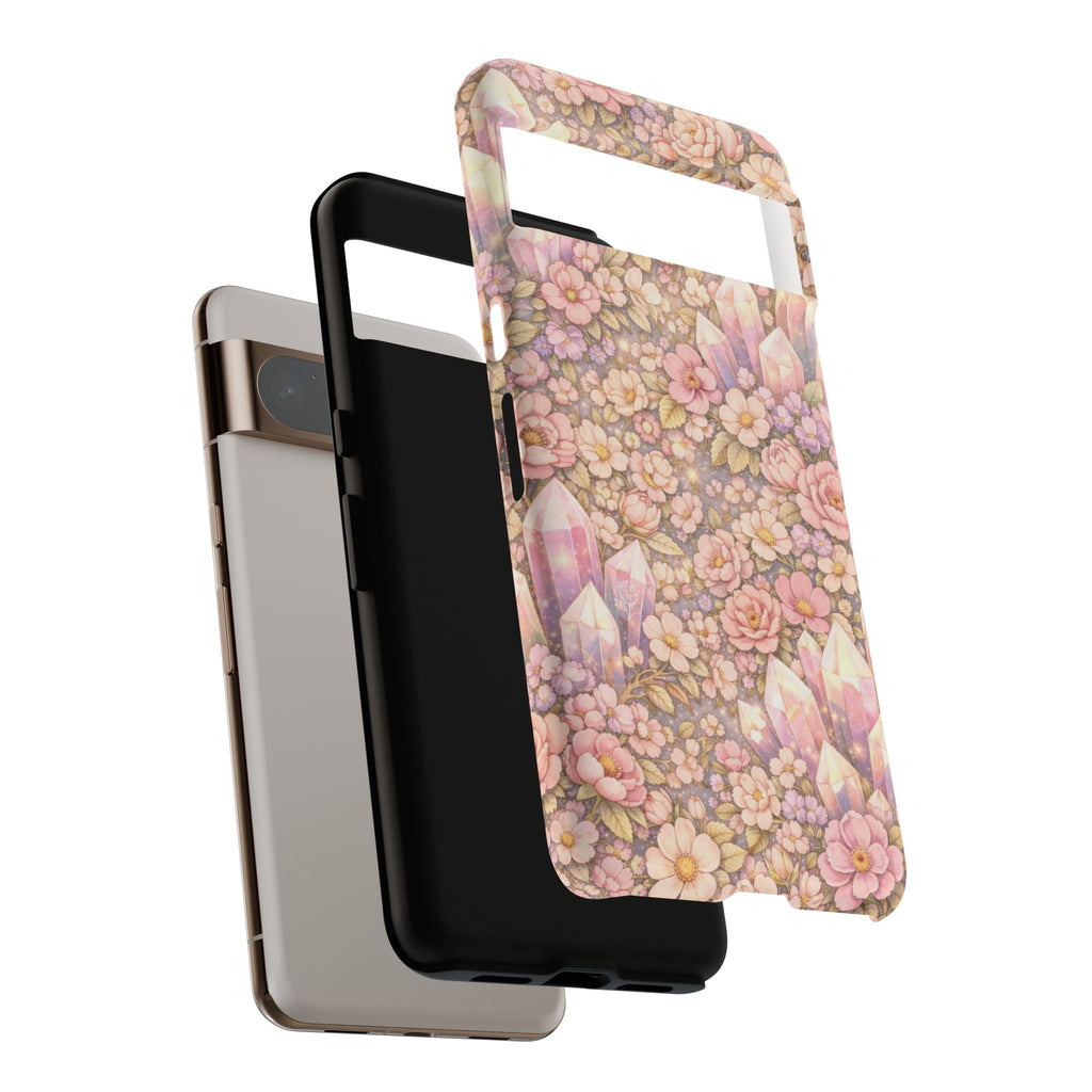 Google Pixel Phone Case —  Angelic Crystal Garden Tough Protective Cover