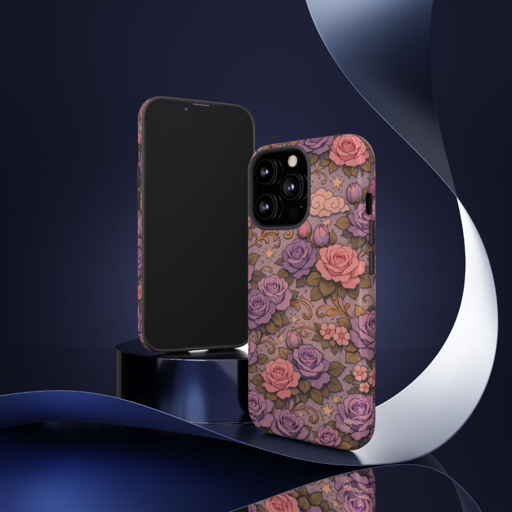 Tough iPhone Case — The Sisterhood of the Rose — Master Portia's Rose Garden Protective Cover