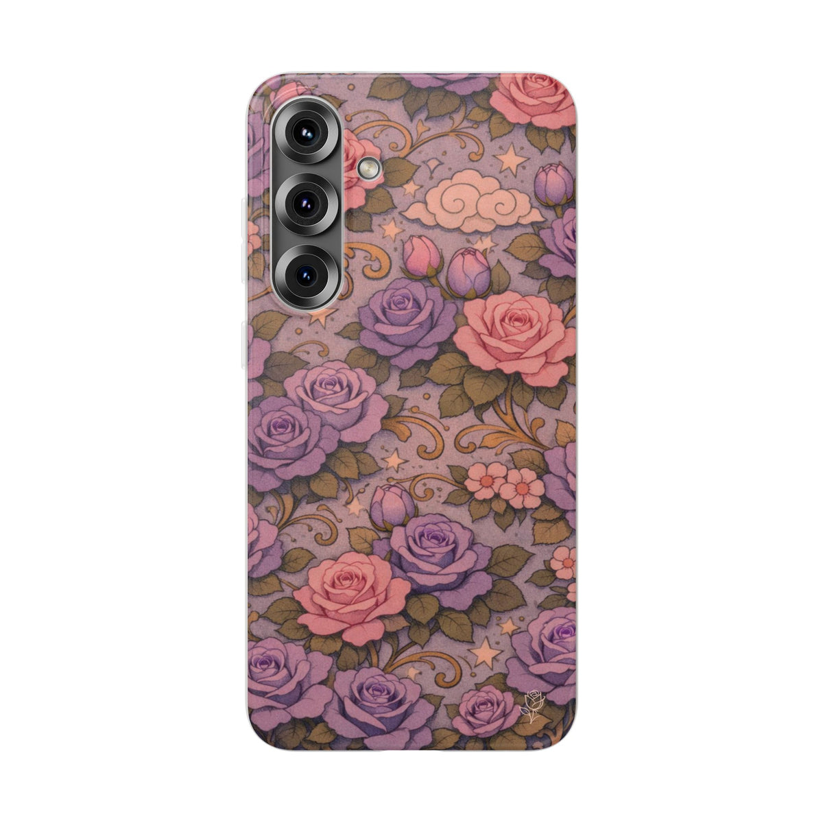 Samsung Galaxy Phone Case — Master Portia's Rose Garden — The Sisterhood of the Rose Vintage Flexi Phone Case