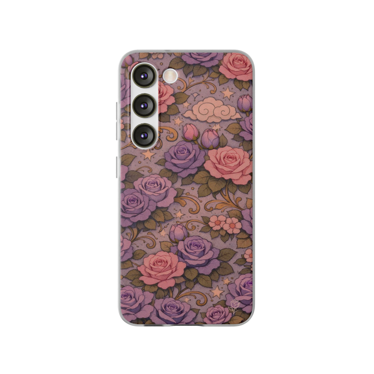 Samsung Galaxy Phone Case — Master Portia's Rose Garden — The Sisterhood of the Rose Vintage Flexi Phone Case