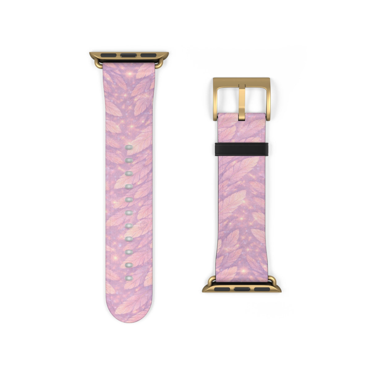 Angel Vehuiah iWatch Band — Pastel Feathers Pattern Apple Watch Strap