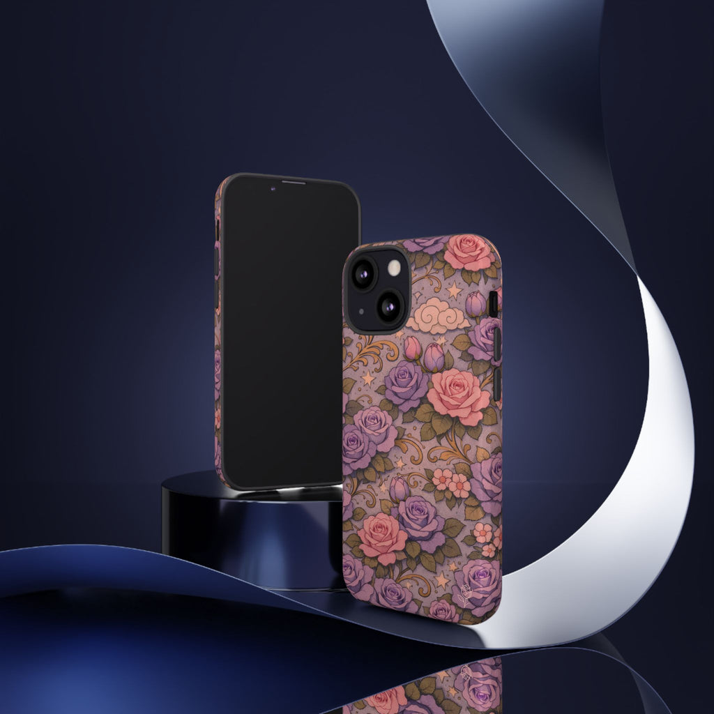 Tough iPhone Case — The Sisterhood of the Rose — Master Portia's Rose Garden Protective Cover