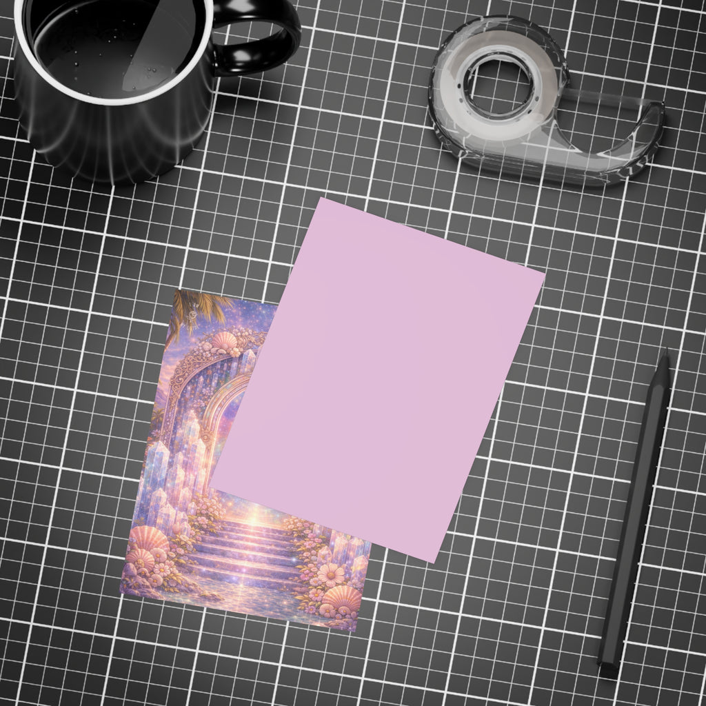 Lemurian Crystal Portal Postcard Bundles (envelopes included)