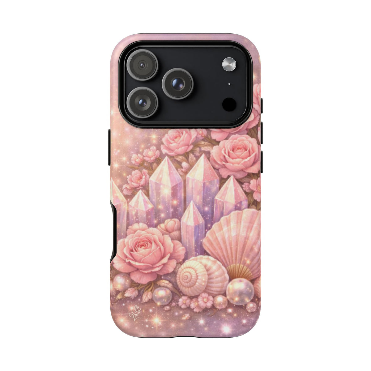 iPhone Case - Lemurian Rose Crystal Garden iPhoneTough Case