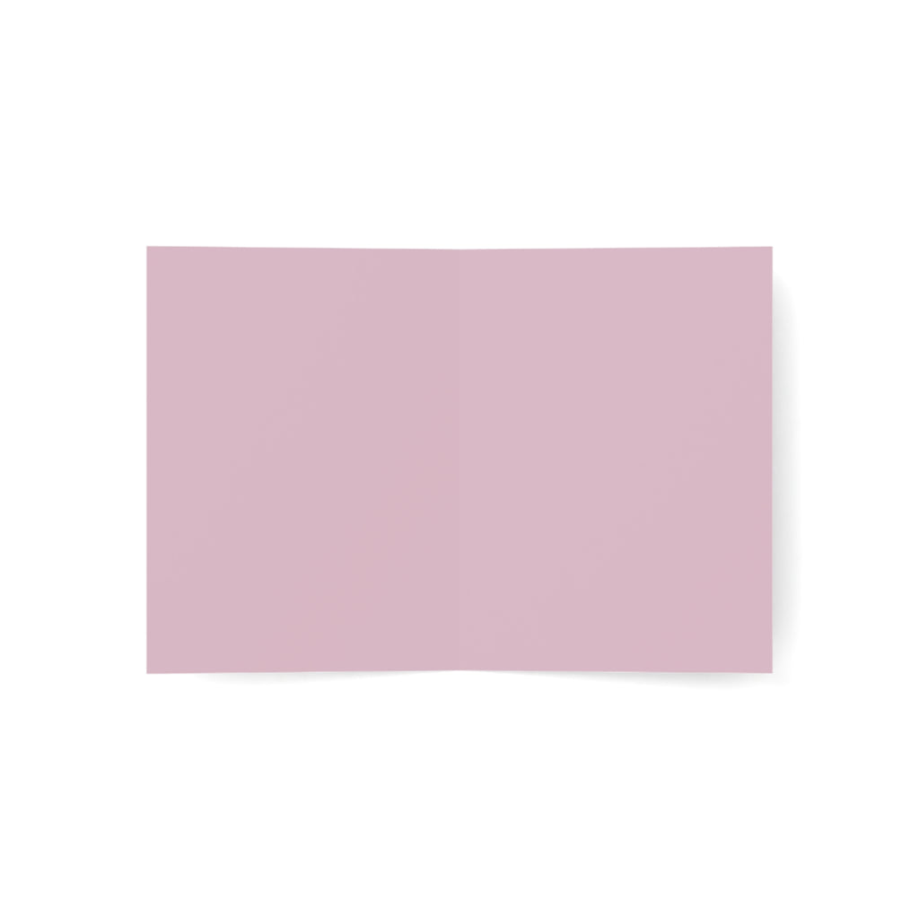 Master Portia Greeting Card — Violet Flame Greeting Card (Blank Inside)