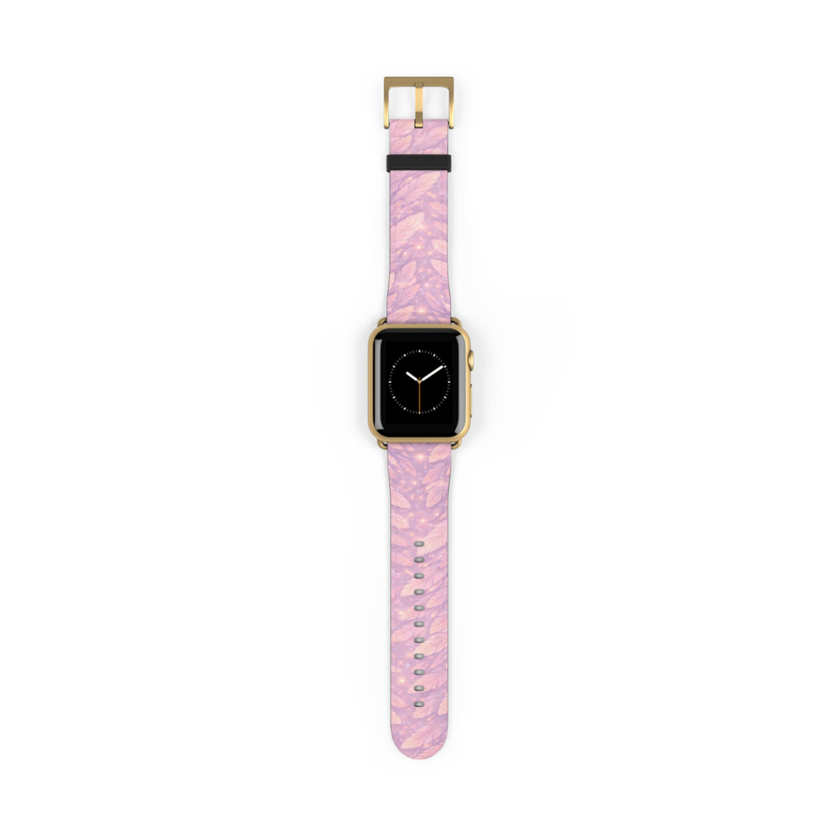 Angel Vehuiah iWatch Band — Pastel Feathers Pattern Apple Watch Strap