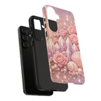 Samsung Galaxy Phone Case — Lemurian Rose Crystal Garden Tough Case