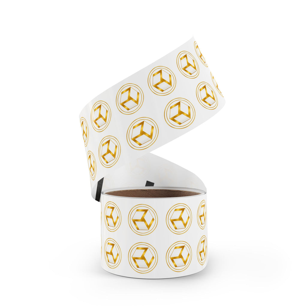 Gold Antahkarana - Round Logo Sticker Roll