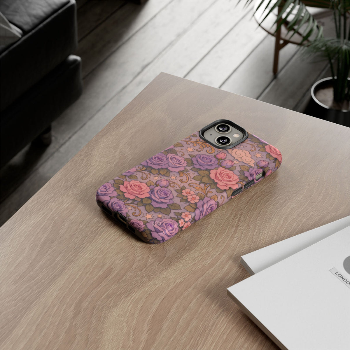 Tough iPhone Case — The Sisterhood of the Rose — Master Portia's Rose Garden Protective Cover