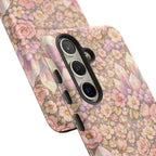 Samsung Galaxy Phone Case - Angelic Crystal Garden Tough Phone Case
