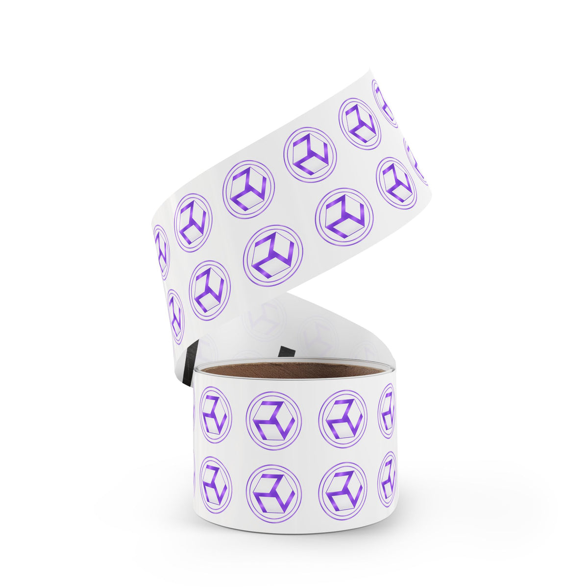 Lilac Antahkarana - Round Logo Sticker Roll
