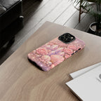 iPhone Case - Lemurian Rose Crystal Garden iPhoneTough Case