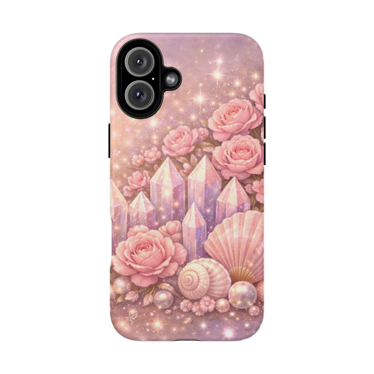 iPhone Case - Lemurian Rose Crystal Garden iPhoneTough Case
