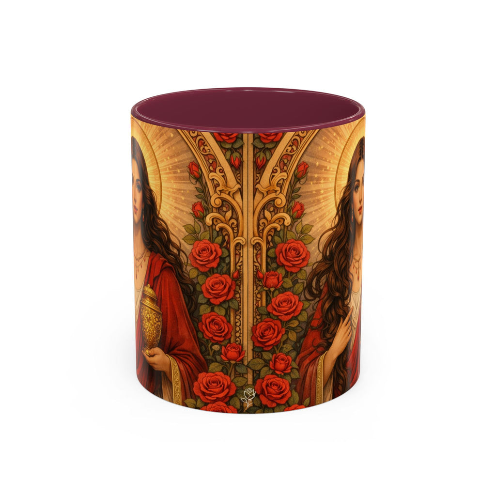 Mary Magdalene Ceramic Mug (11oz/15oz) — Sisterhood of the Rose Coffee Cup