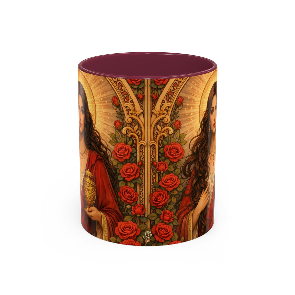 Mary Magdalene Ceramic Mug (11oz/15oz) — Sisterhood of the Rose Coffee Cup