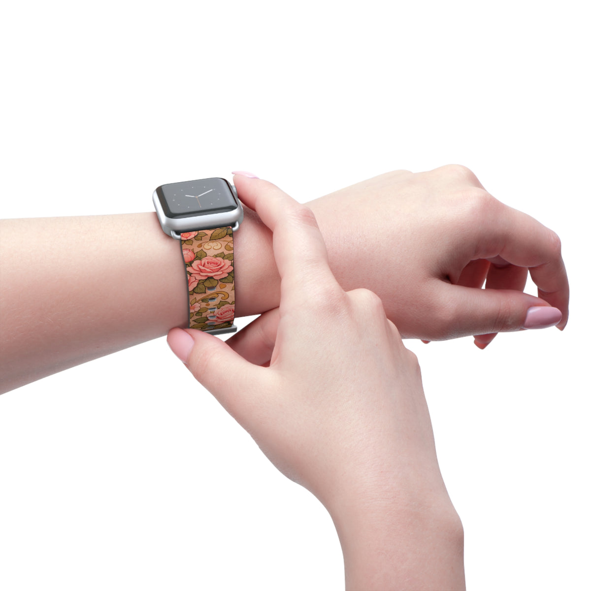 Master Nada's Rose Garden Pattern Watch Band — Sisterhood of the Rose iWatch Strap