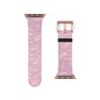 Angel Vehuiah iWatch Band — Pastel Feathers Pattern Apple Watch Strap