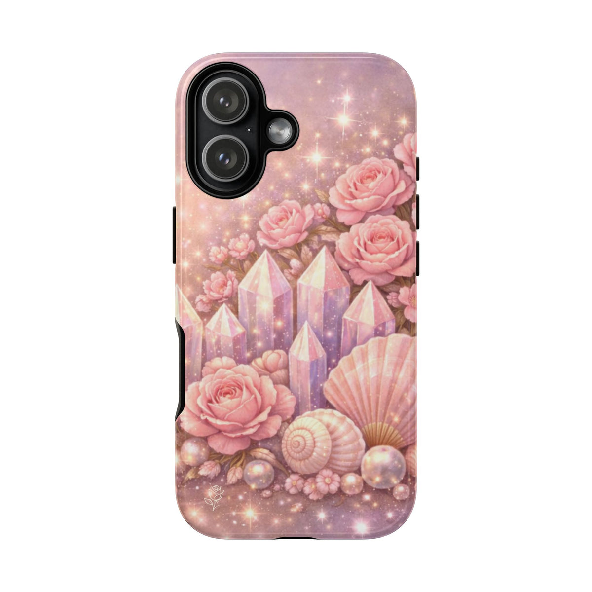 iPhone Case - Lemurian Rose Crystal Garden iPhoneTough Case