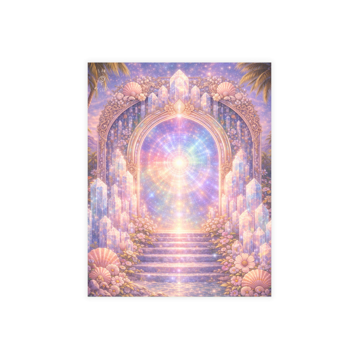 Lemurian Crystal Portal Postcard Bundles (envelopes included)