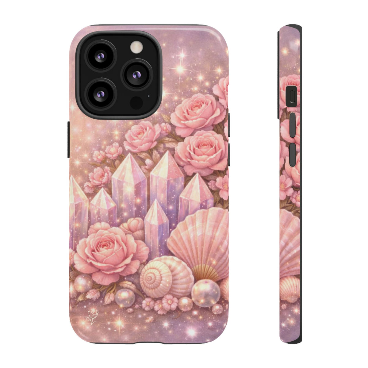 iPhone Case - Lemurian Rose Crystal Garden iPhoneTough Case