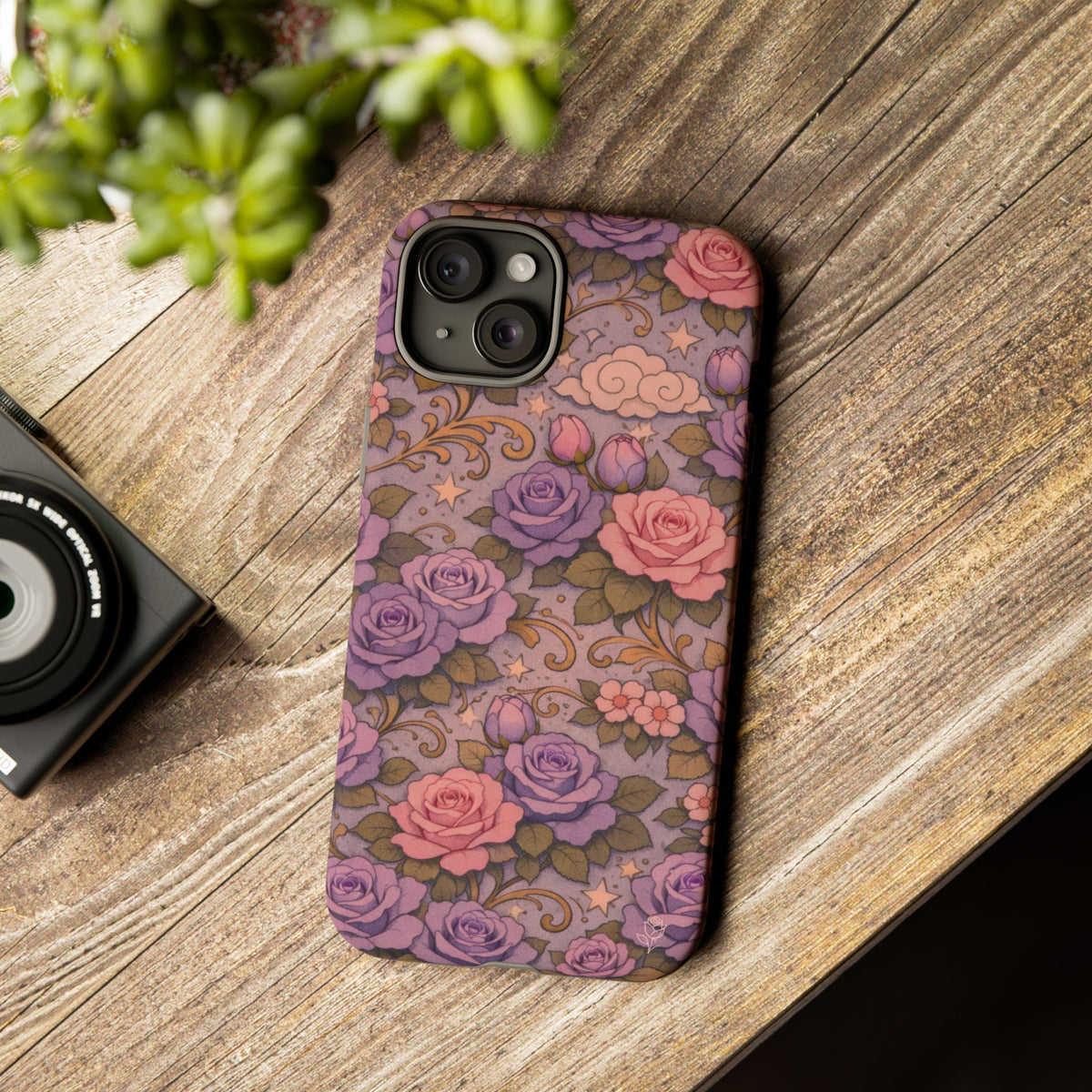 Tough iPhone Case — The Sisterhood of the Rose — Master Portia's Rose Garden Protective Cover