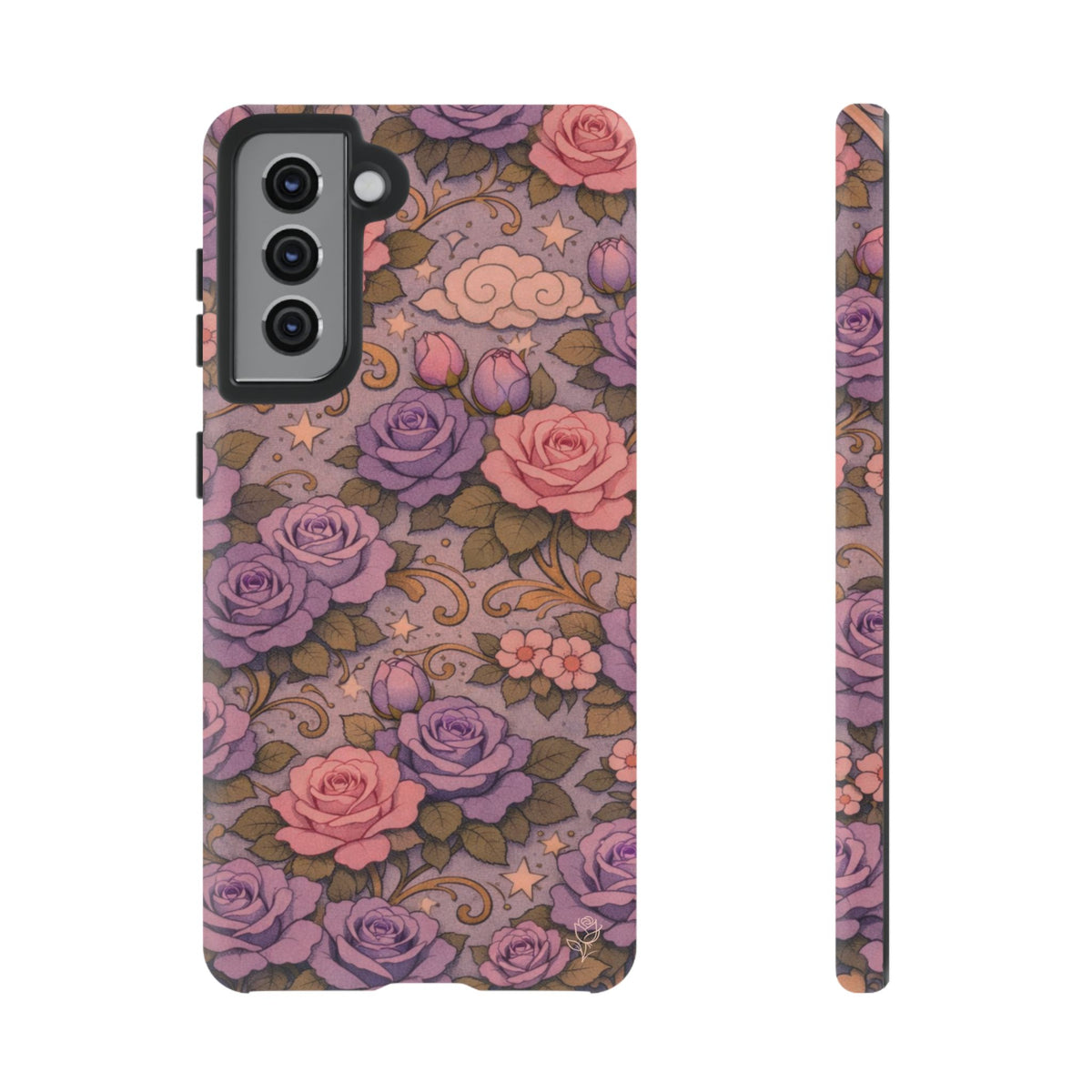 Samsung Galaxy Tough Phone Case — Master Portia's Rose Garden — The Sisterhood of the Rose Protective Samsung Cover