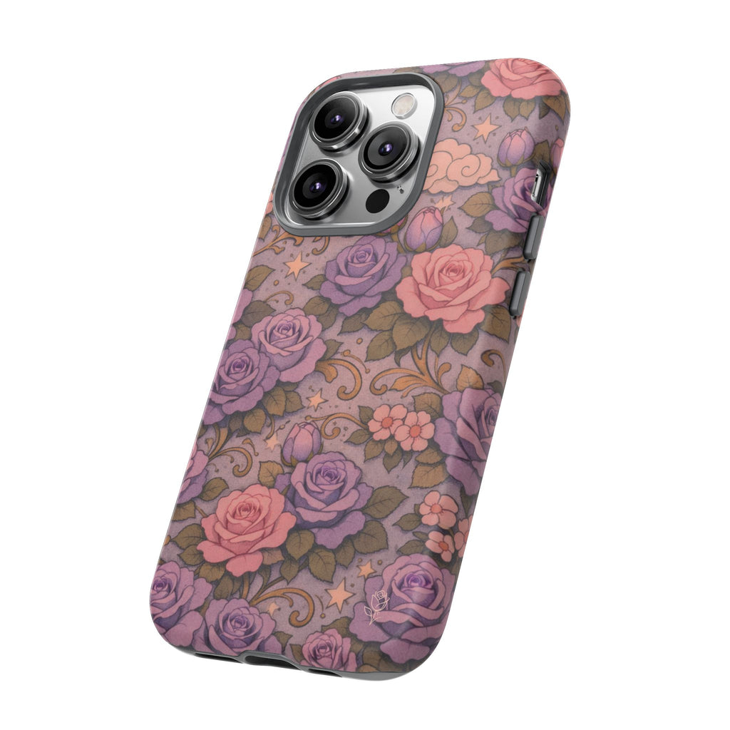 Tough iPhone Case — The Sisterhood of the Rose — Master Portia's Rose Garden Protective Cover