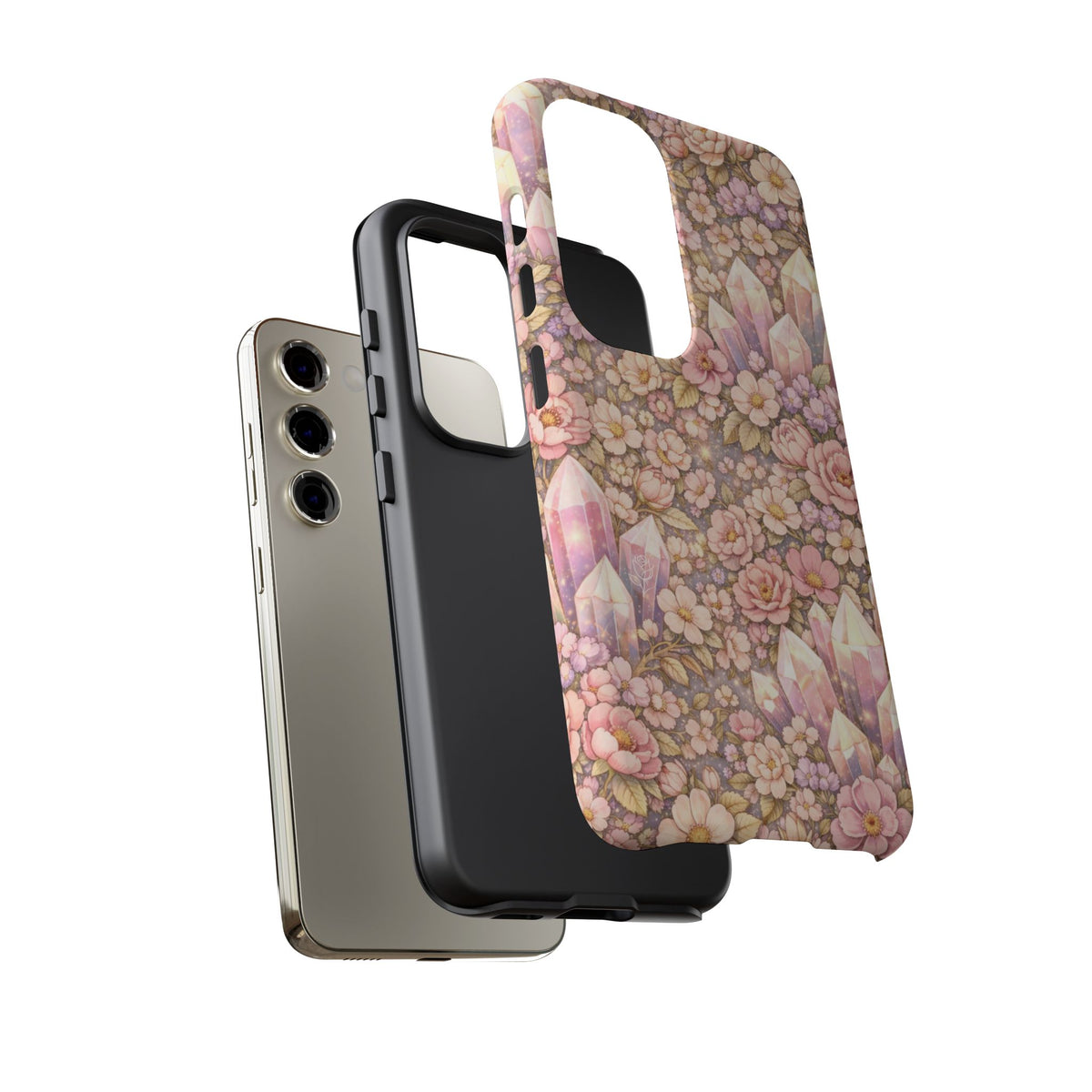 Samsung Galaxy Phone Case - Angelic Crystal Garden Tough Phone Case