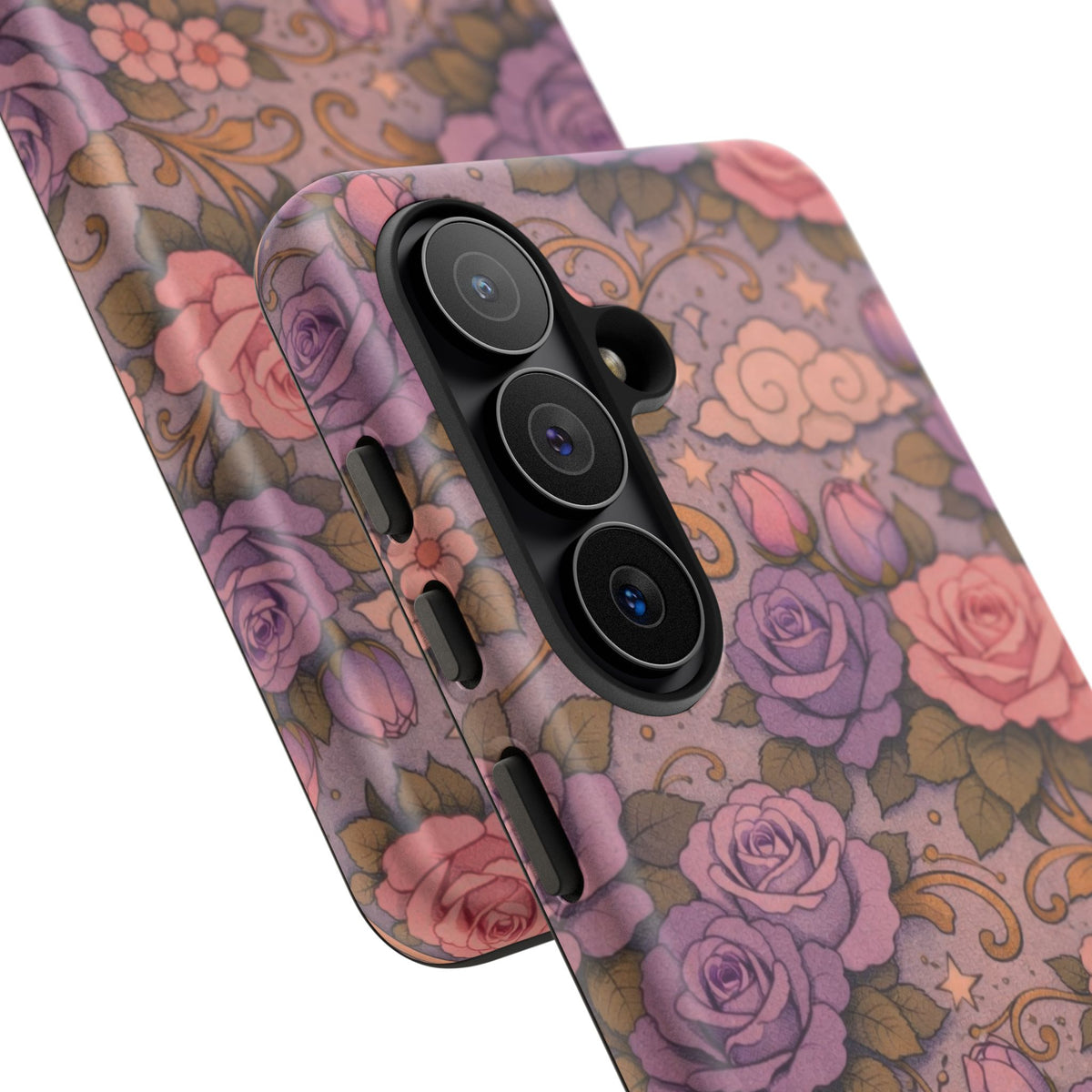Samsung Galaxy Tough Phone Case — Master Portia's Rose Garden — The Sisterhood of the Rose Protective Samsung Cover