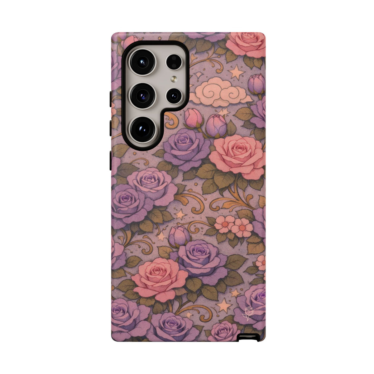 Samsung Galaxy Tough Phone Case — Master Portia's Rose Garden — The Sisterhood of the Rose Protective Samsung Cover