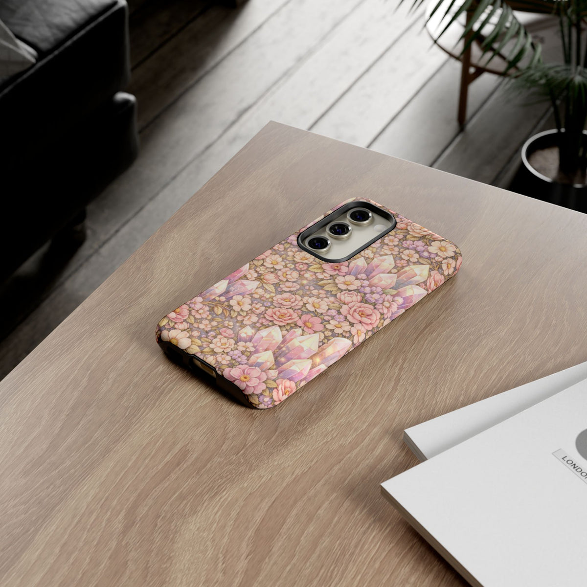 Samsung Galaxy Phone Case - Angelic Crystal Garden Tough Phone Case