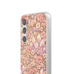 Samsung Galaxy Phone Case — Angelic Crystal Garden Clear Flexi Case