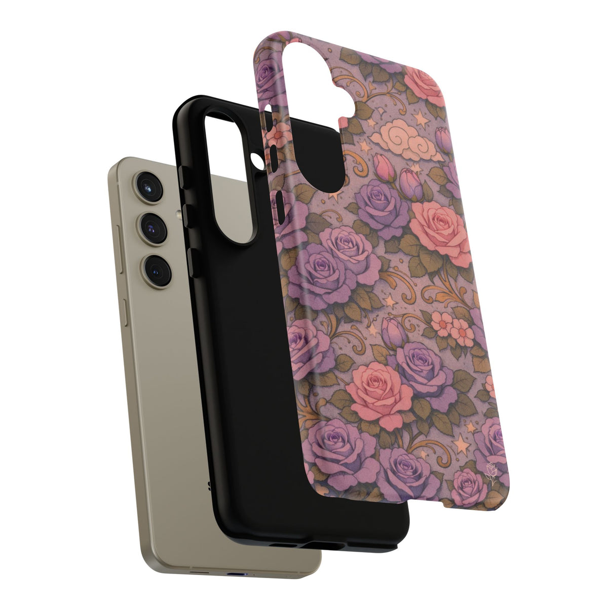 Samsung Galaxy Tough Phone Case — Master Portia's Rose Garden — The Sisterhood of the Rose Protective Samsung Cover