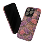 Tough iPhone Case — The Sisterhood of the Rose — Master Portia's Rose Garden Protective Cover