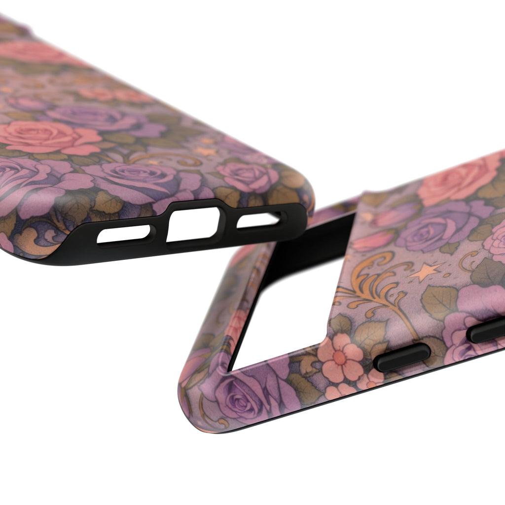 Google Pixel Tough Phone Case — The Sisterhood of the Rose — Master Portia's Rose Garden Vintage Drop-Proof Phone Cover