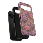 Google Pixel Tough Phone Case — The Sisterhood of the Rose — Master Portia's Rose Garden Vintage Drop-Proof Phone Cover