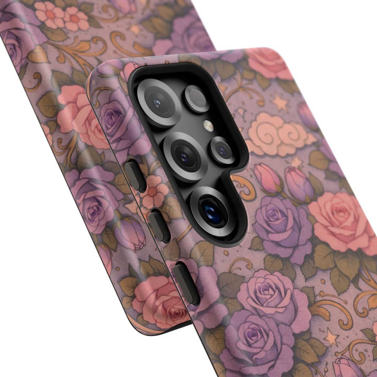 Samsung Galaxy Tough Phone Case — Master Portia's Rose Garden — The Sisterhood of the Rose Protective Samsung Cover