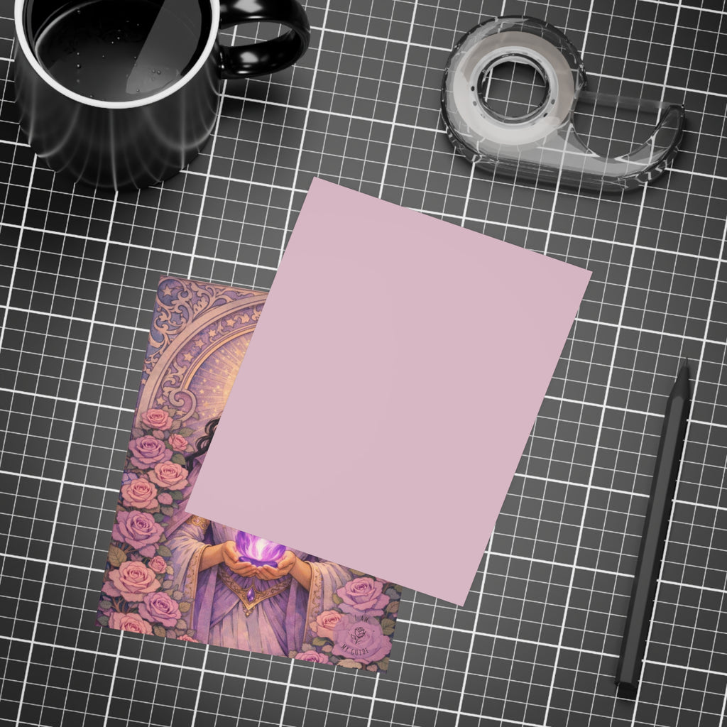 Master Portia Postcard Bundles (envelopes included) - Violet Flame Postcard