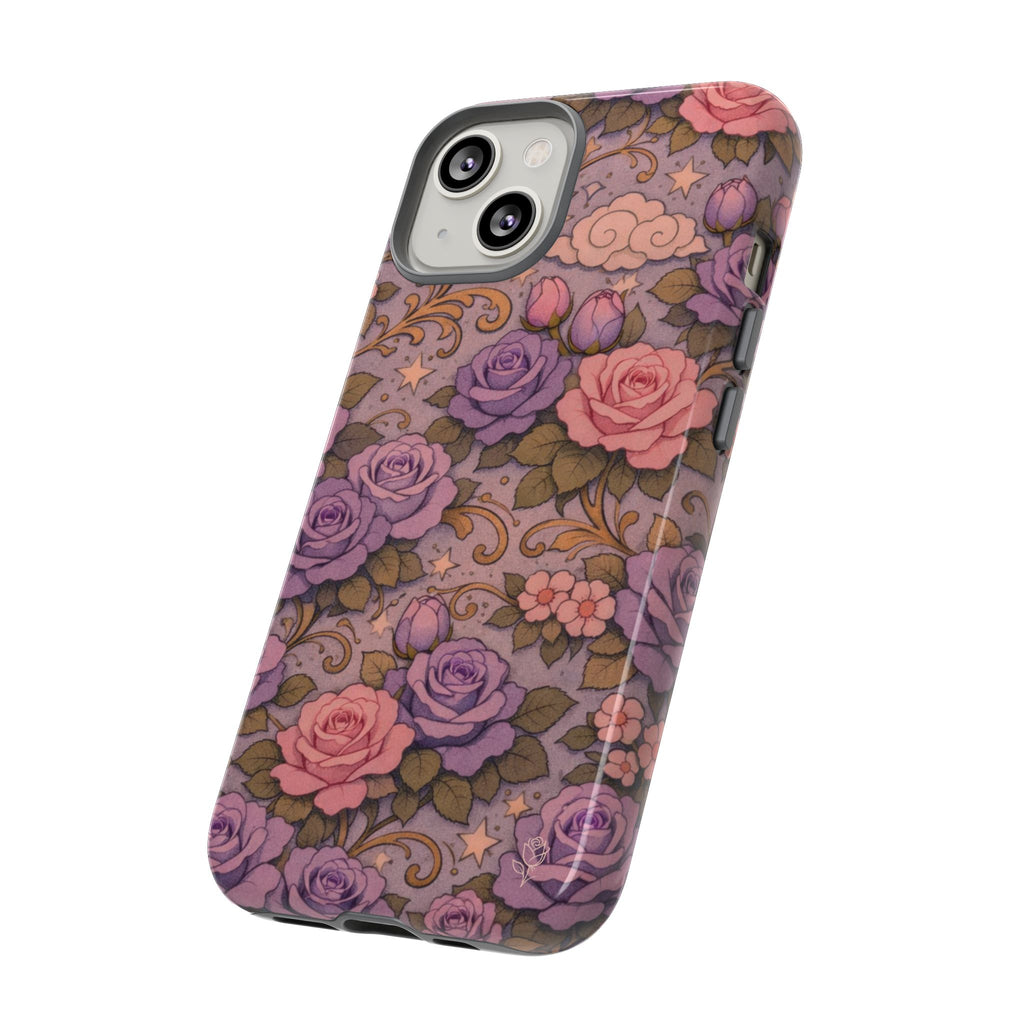 Tough iPhone Case — The Sisterhood of the Rose — Master Portia's Rose Garden Protective Cover