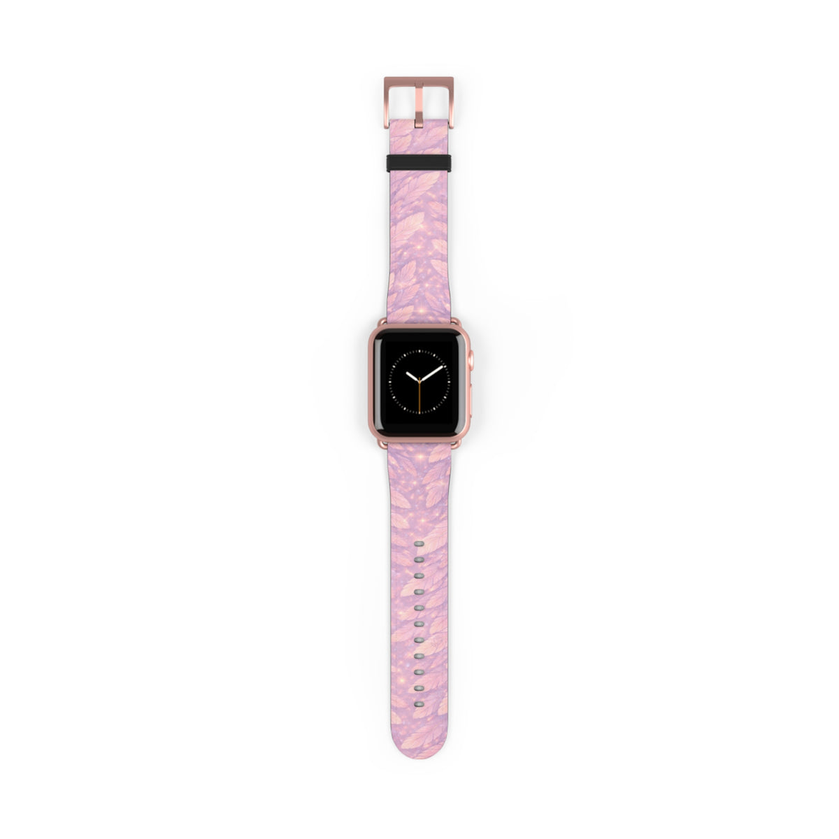 Angel Vehuiah iWatch Band — Pastel Feathers Pattern Apple Watch Strap