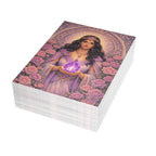 Master Portia Greeting Card — Violet Flame Greeting Card (Blank Inside)