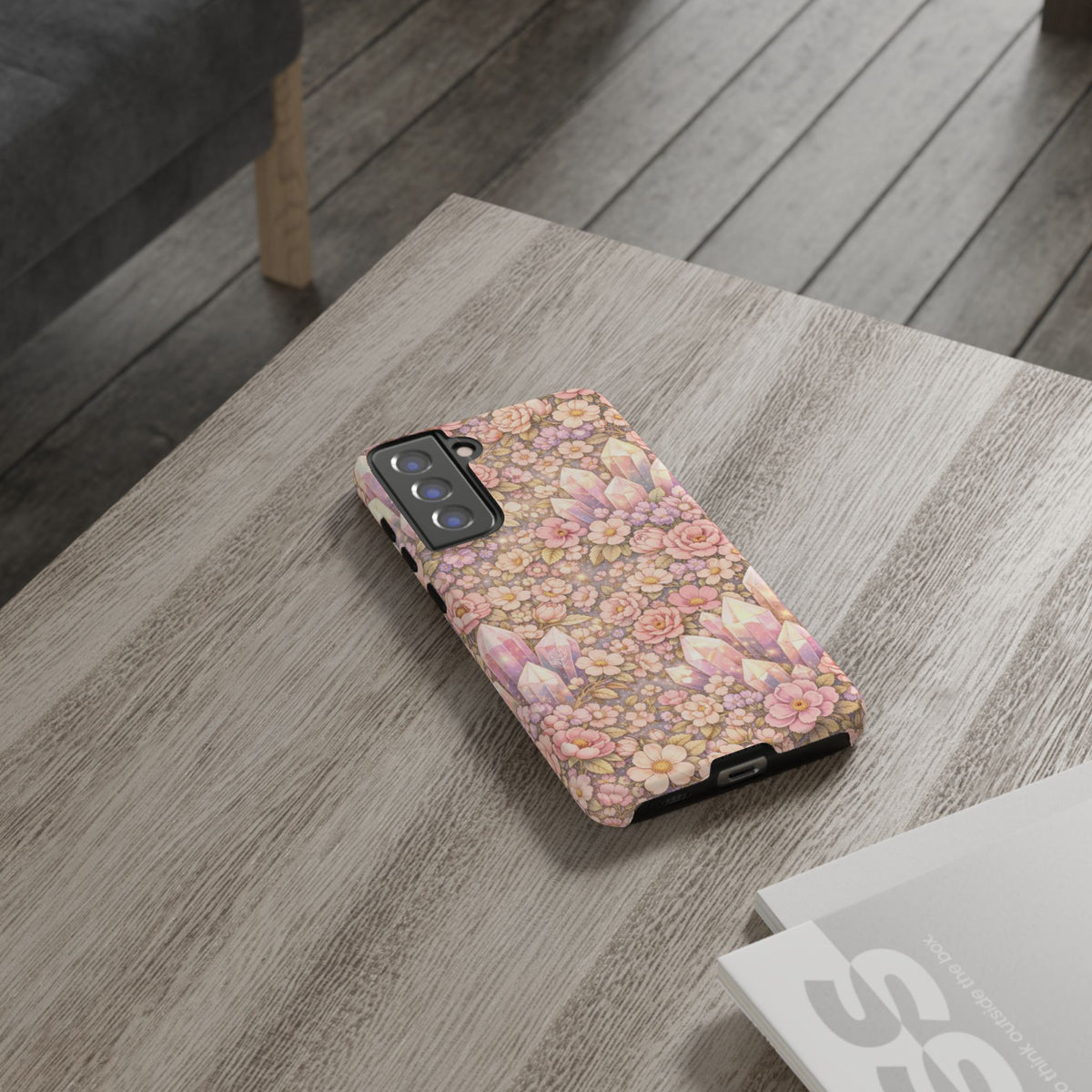Samsung Galaxy Phone Case - Angelic Crystal Garden Tough Phone Case