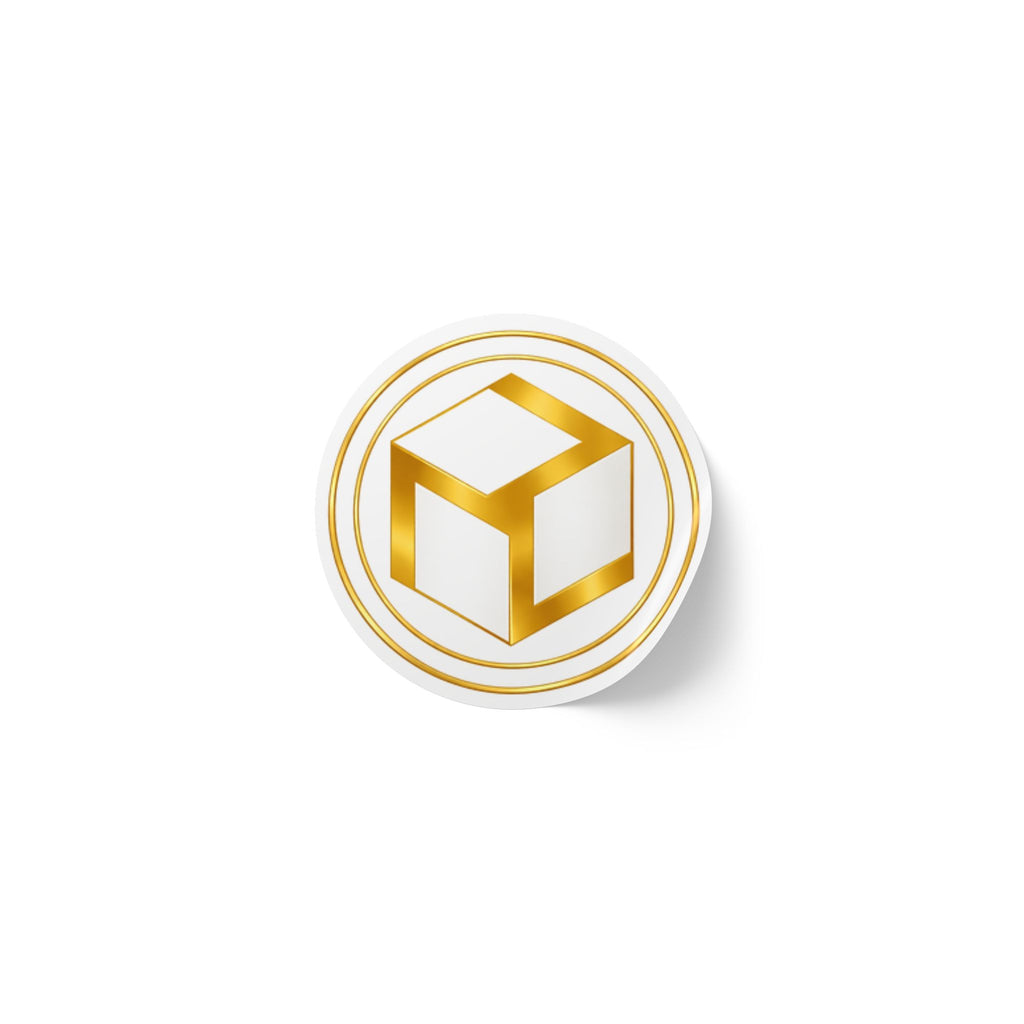 Gold Antahkarana - Round Logo Sticker Roll